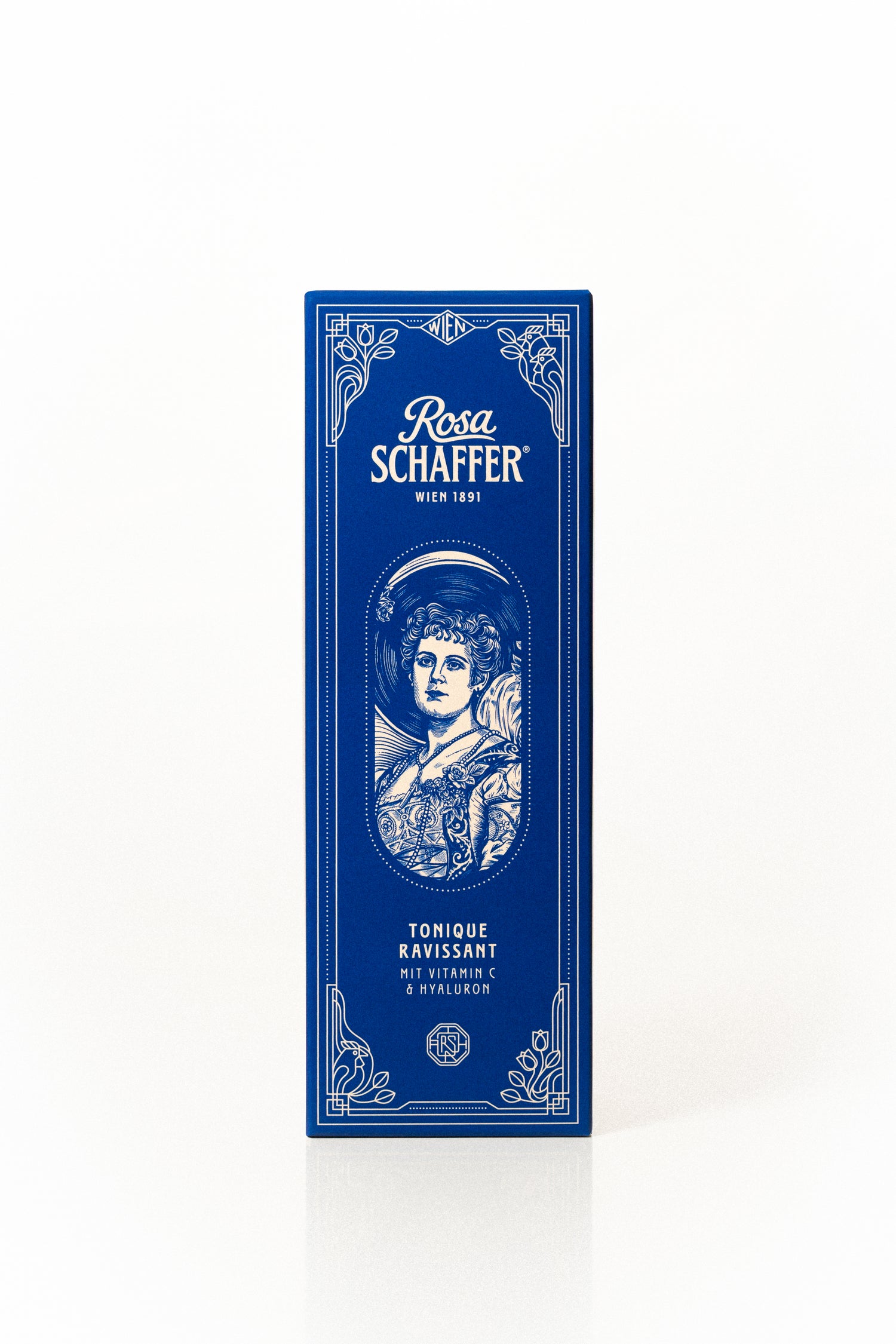Rosa Schaffer Wien 1891 — Tonique Ravissant Gesichtswasser Packaging