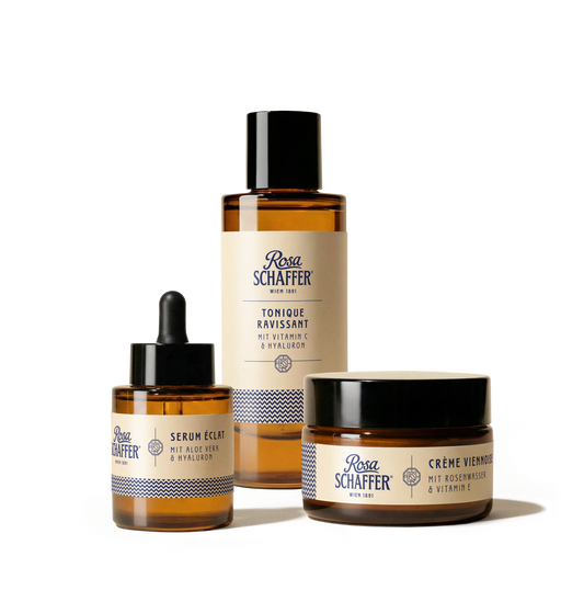 Glow Routine Set Gesichtspflege 3 Schritte von Rosa Schaffer